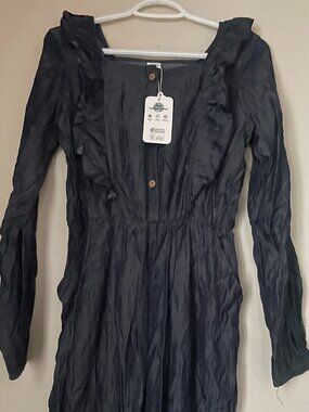 Lightweight Navy Jumpsuit
